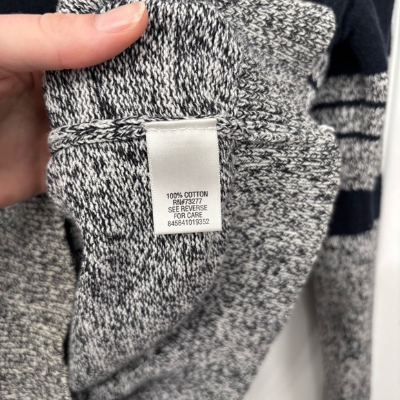 Croft & Barrow Marled Knit Sweater | Men’s M | Button Mock Neck - Picture 6 of 8